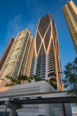 Amazing building Miami One Thousand Museum highrise apartment building