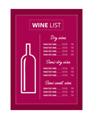 label on a white background