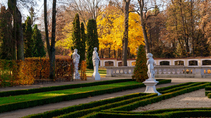 Wersal Podlasia, Jesień w Parku Branickich, Białystok, Podlasie, Polska