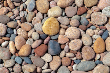 pebbles on the beach