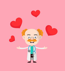 Medical Professional Doctor - Presenting Hearts
