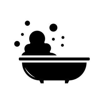 recommend clip art: bathtub - bathroom icon vector design template