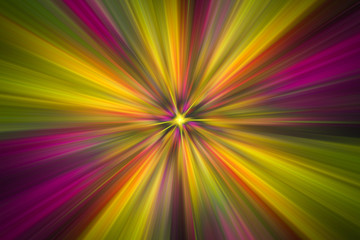 Colorful abstract Star burst light explosion background