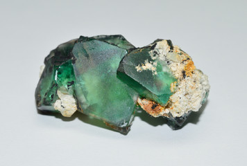 Fluorite natural raw crystal specimen
