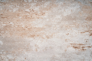 Beige grunge concrete wall background or texture