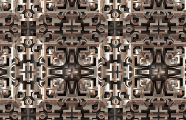 futuristic scifi wall 