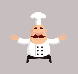 Fat Funny Chef - Doing Meditation