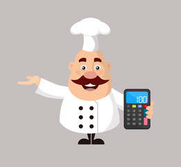 Fat Funny Chef - Presenting a Calculator