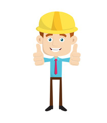 Engineer Builder Architect - Double Thumbs Up
