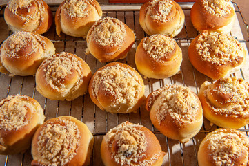  bun with cherry in the kitchen1