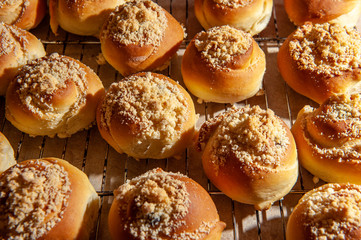 finished buns in the kitchen in the house2