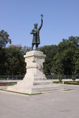 Obraz premium Moldova Chisinau Monument Stefan cel Mare