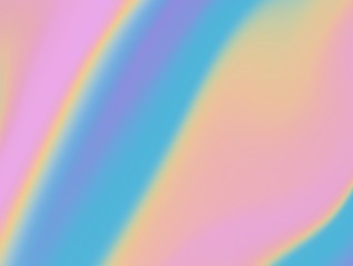 Banner glare abstract texture. Blur pastel color background. Rainbow gradient color. Ombre girly princess style © Nalinee