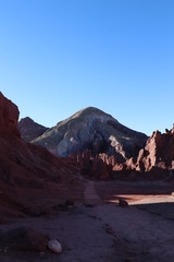 landscape of mountains