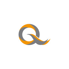 Modern Q for business or web logos