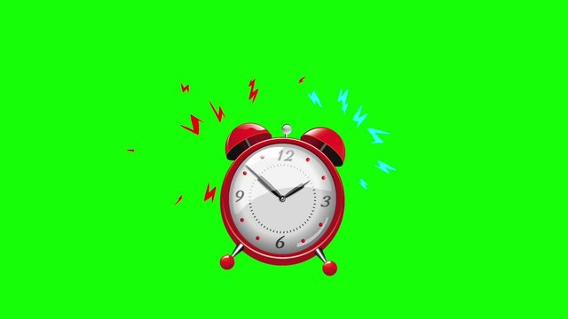 Alarm clock ringing