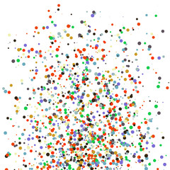 Colorful Universe Distribution Computational Generative Art background illustration