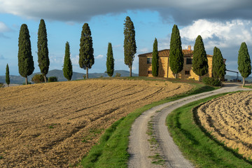 Landscape in Tuscany, Italy