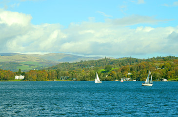 Lake Windermere in Cumbria
