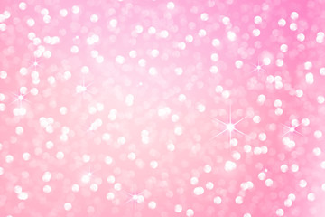 Abstract bokeh on peach background