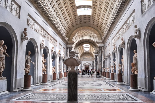 Interiors of Vatican museum