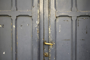 Wooden door lock