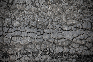 arid land cracked by drought, lack of precipitation and rain