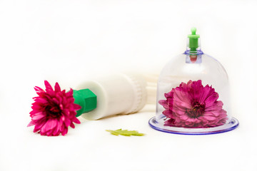 Anti-cellulite massage for beauty. Hijama