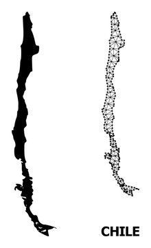 Solid and Carcass Map of Chile