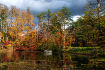 Beautiful Fall colors at the Lake