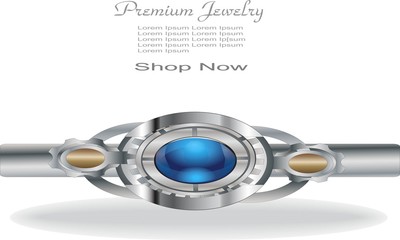 Premium Jewelry Background Template