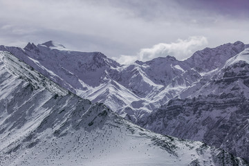 Mountains Himalayas Mustang area 
