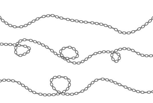 Platinum chain necklace