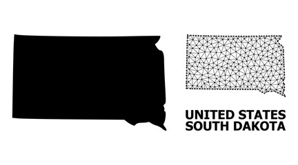 Solid and Carcass Map of South Dakota State