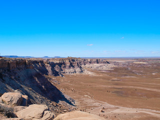 Painted Desert in the Petrified Forest National Forest