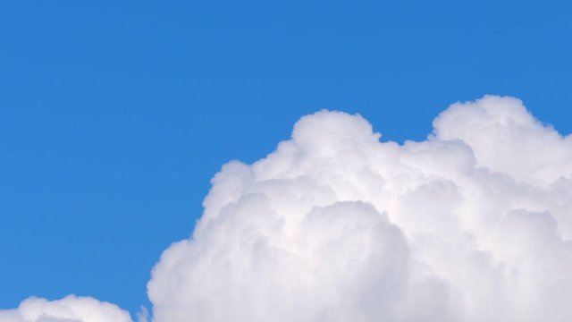入道雲（8月）　微速度撮影