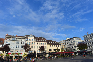 Plakat Mannheim Marktplatz