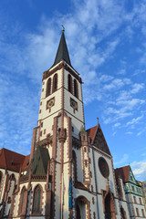 Fototapeta na wymiar Liebfrauenkirche (Mannheim) 