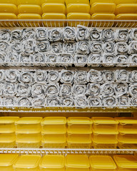 product shelf in a home equipment store