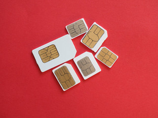 Mini micro and nano sim