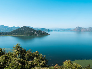 Fototapeta na wymiar Lake Skadar's amazing natural views