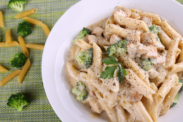 pasta with pesto