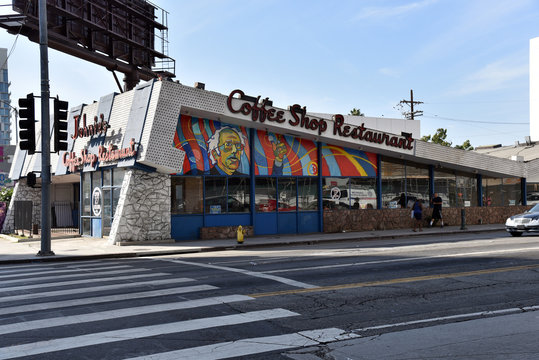 Jonnie's Coffee Shop Restaurant Famous Movie Location in LA March 15, 2019