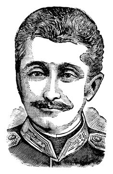 Nicholas of Mingrelia, vintage illustration