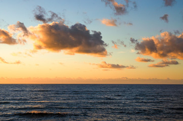 Clouds In The Sunset
