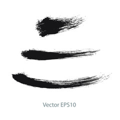 black brush stroke stripes	