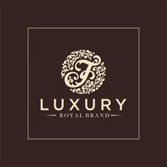 Obraz premium Elegant Luxury Logos Vector Illustration