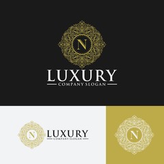 Elegant Luxury Logos Vector Illustration