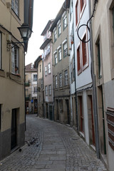 narrow street in old town