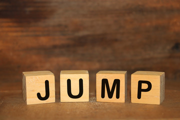 the word in wood type